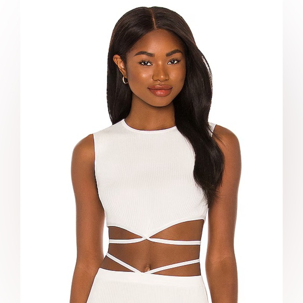 Elegant White Sleeveless Top Seraphina Top Devon Windsor